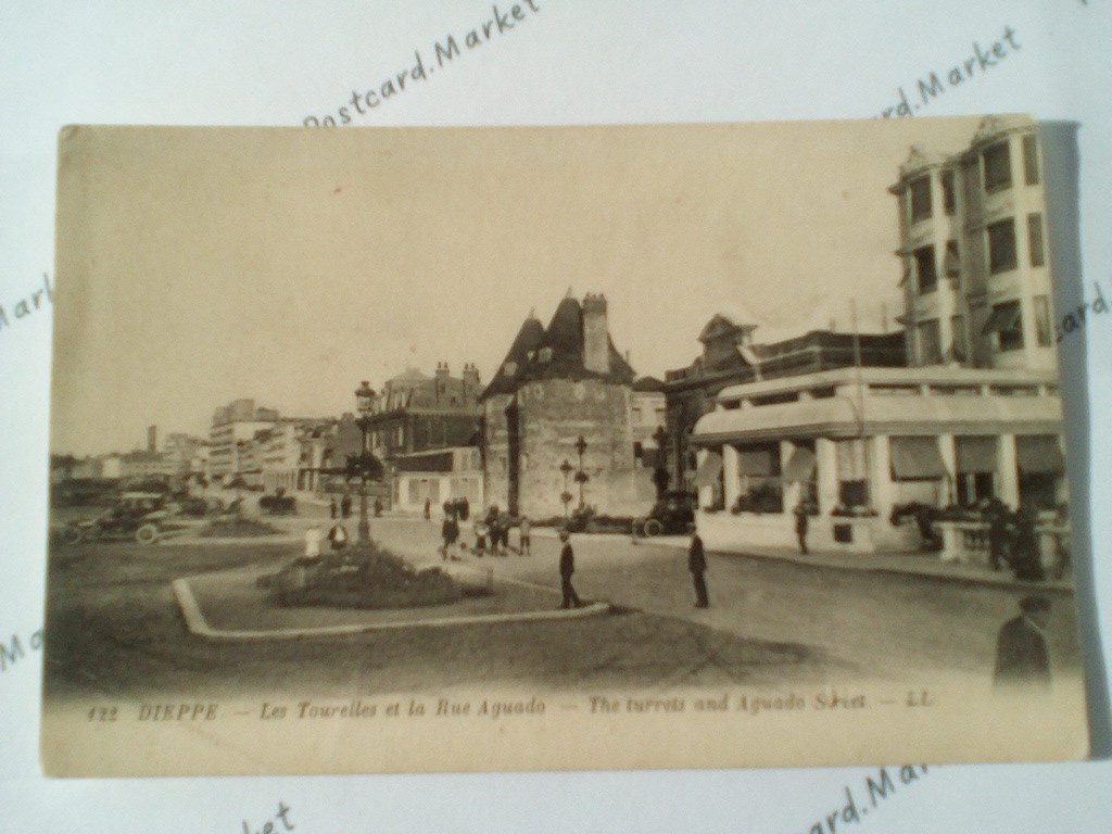 /France/Dieppe/FR_place_19xx_Dieppe. Les Tourelles et la Rue Aguado.jpg